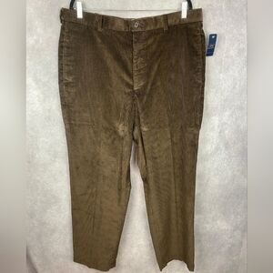 Brooks Brother 346 Advantage Chino Corduroy Men's Browns Pants W38 L32
